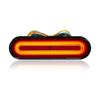 Universal Motorcycle Brake Light With Turn Signals 12V-80V Compact Dual Color Dirt Bike Light Waterproof For Atv Tail Light