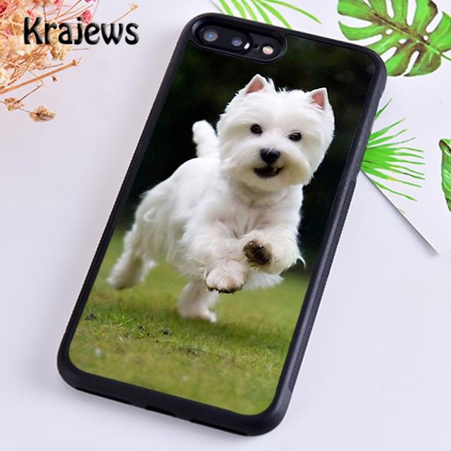 Krajews Westie Dog Small White Phone Case Cover For iPhone 17 Air 16 15 14 plus 12 13 pro max coque Fundas