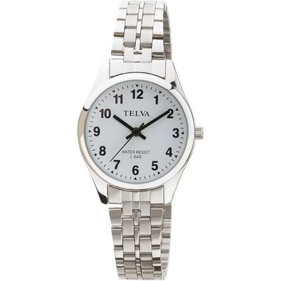 CREPHA Women's Analog Watch with Japanese Quartz Movement, Stretchable Strap, Easy To Put On and Take Off, Bellows, 3 ATM Water Resistance, Simple Des