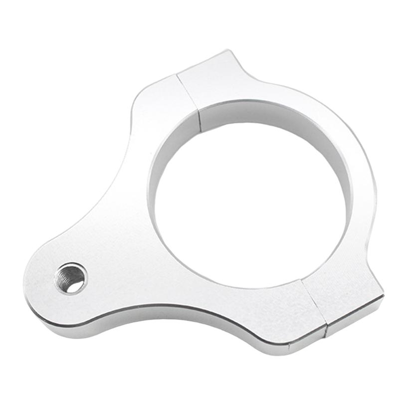 

38MM Steering Damper Stabilizer Clamp Mounting Adapter Bracket For HONDA SUZKU KAWASAKI APRILIA BMW Replacement Silver 38MM