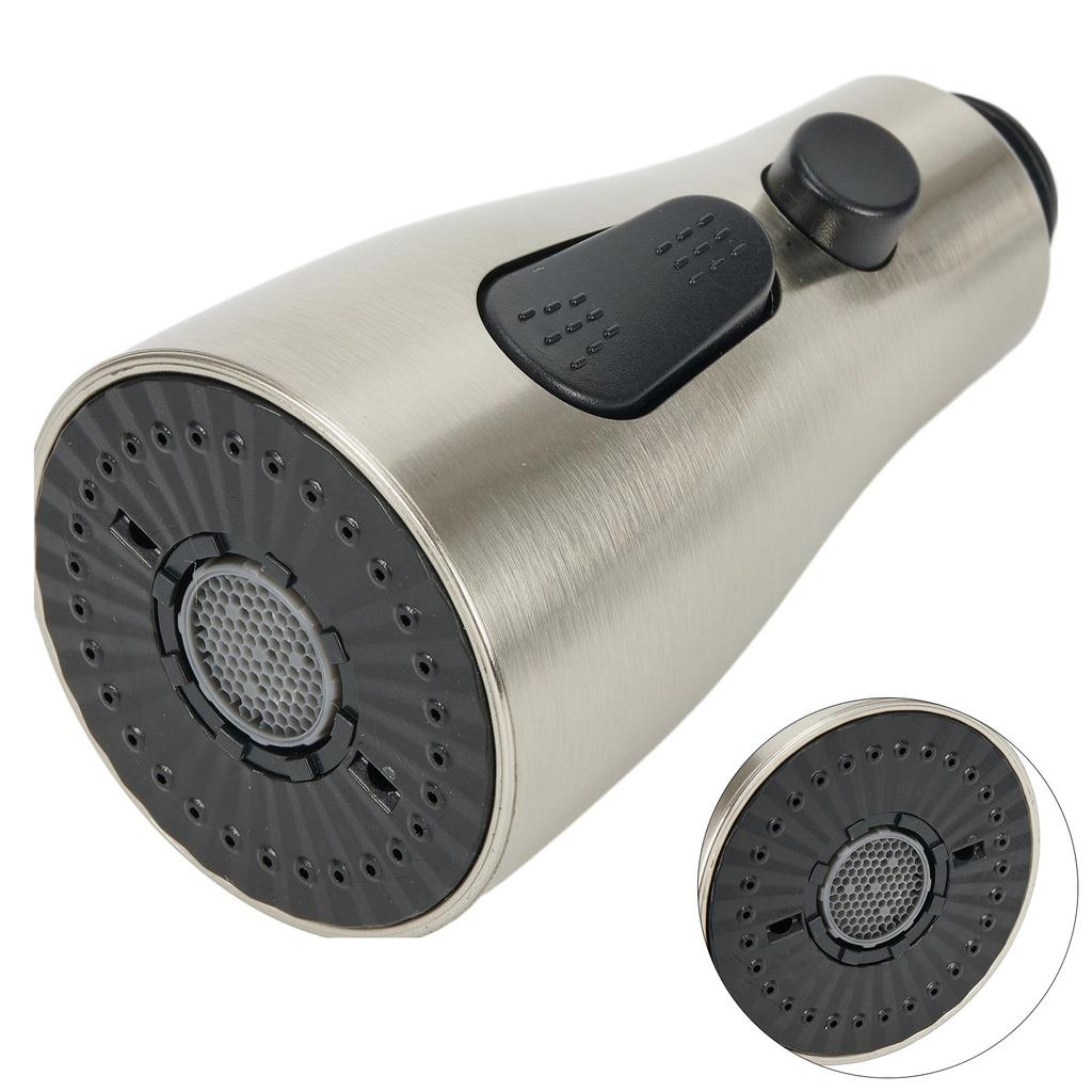 Kitchen Pull-Out Faucet Nozzles Universal 1/2" Fitting ABS 3 Spray Patterns Replacement Or Spare Nozzles Heads For Sink Faucets