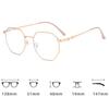 Oversized Ladies Myopia Glasses Anti Blue Light Blocking Men's Computer Minus Eyeglasses Diopter 0 To -4.0 Near Sight Eyewear