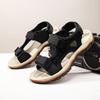 Summer new sandals men's outdoor travel beach shoes casual leather soft sole non-slip sandals