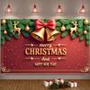 Noel Backdrop Classic Holiday Festive Background Xmas Display Pine Tree Design Christmas Banner For Office Event New Year Family