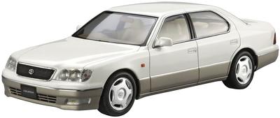 Aoshima Bunka Kyozai Scale The Model Car Series 21 Toyota UCF21 Celsior C Specification 1998 Plastic Model 1/24 No.