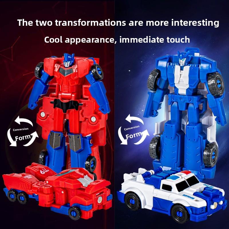 Two In One Magnetic Deformation Battle Car Model With Force Control Features