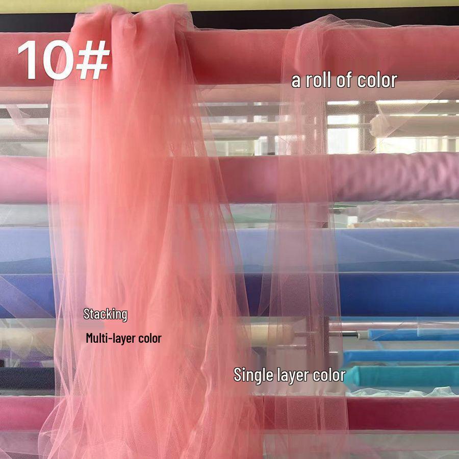 Macaron Sheer Curtain - DIY Decoration for Kindergarten & Festival Chair Environment Creation, Free Shipping