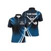 Trend 3D Golf Print Men's Fashion Name Team Name Short-sleeved Polo Shirt Casual Sports Polo Shirt