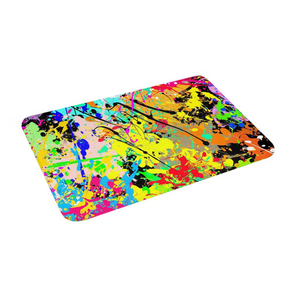 Street Pop Art Graffiti Doormat Anti-Slip Bathroom Kitchen Mat Living Room Door Floor Entrance Carpet Rug
