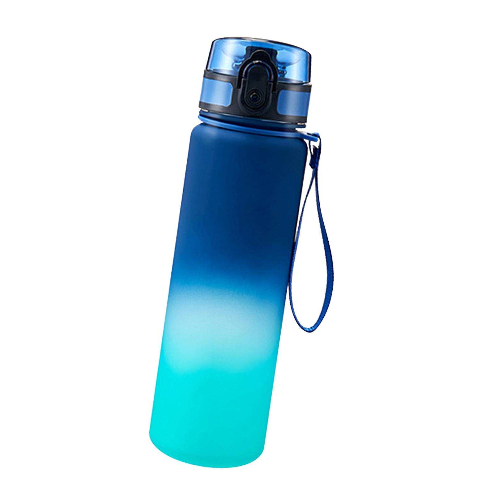 

Men Sports Water Bottle 600ml 21oz High Temperature Resistant Fitness Portable Cup Student Water Bottle