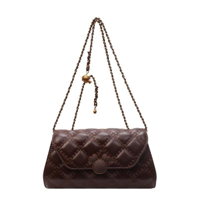 Fashionable Women's Designer Shoulder Bag 2023 New Winter French Small Crossbody Bag