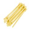 Noodle Spaghetti Pasta Essiccazione Rack Stand Essiccatore Pieghevole Utensile da Cucina (Giallo)