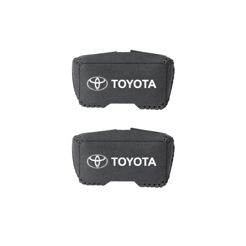 Car Anti-Collision Anti-Scratch Seat Belt Buckle Protector Cover Sticker For Toyota GR Crown Yaris Corolla Prius Auris CHR Camry QV7