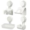 Suction Cup Hanging Soap Box  Suction Cup Series for Els Guesthouses Homestays Household Soap Storage Racks