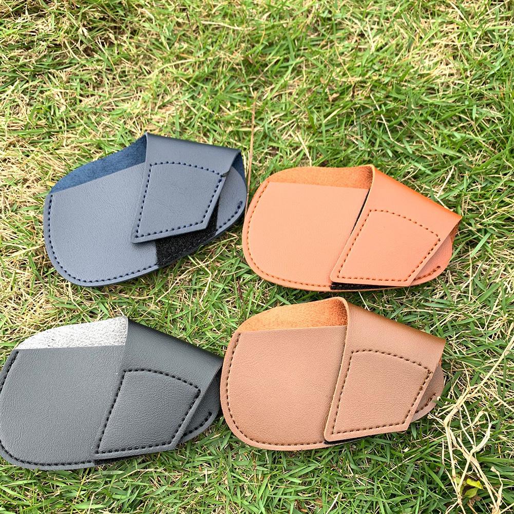 Portable Golf Club Cover Golf Accessoires Lightweight Golf Head Leather Cover for Golfers