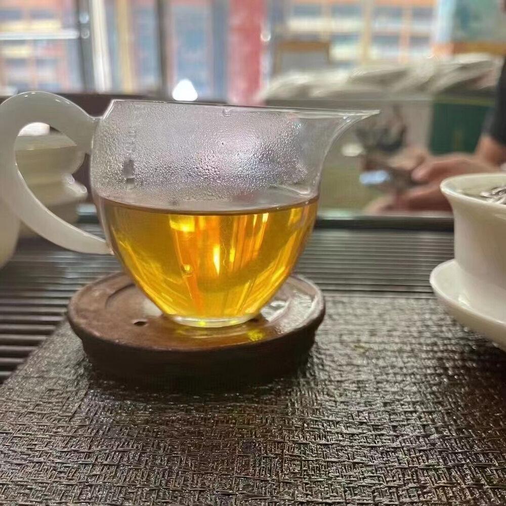 357g Yunnan Raw Puerh Tea Banzhang Peacock Pu-erh Raw Tea Cake Pu'er Cake Tea