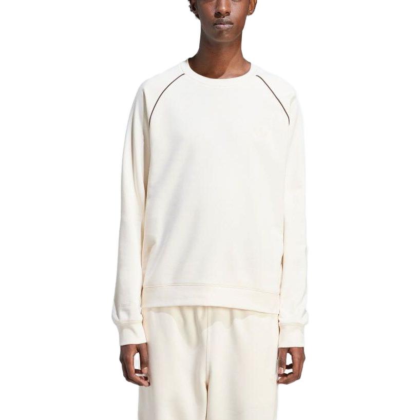 adidas x Wales Bonner Crew Sweatshirt Beige Unisex Tops Cream IN3009