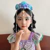 Mermaid Headwear, Children'S Princess Bow, Hairpin, Girls' Floating Yarn, Braided Hair Clip, Mermaid Maiden Hair Accessory