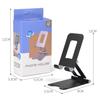 All-Metal 360° Rotating Folding Phone & Tablet Stand for Desktop