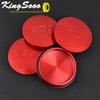 ASH1 4PCS Alloy Sport Rim Wheel Cover Cap 65mm 3D RAYS Center Cap Hubcaps Black & Silver & Grey & Bronze CE28 TE37 Saga 15 16 17 18"