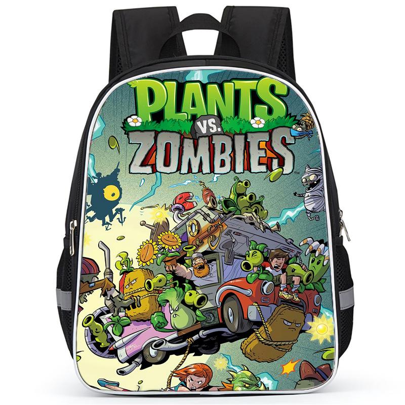 Plants Vs. Zombies Plants Vs. Zombies Anime Backpack Student Bag