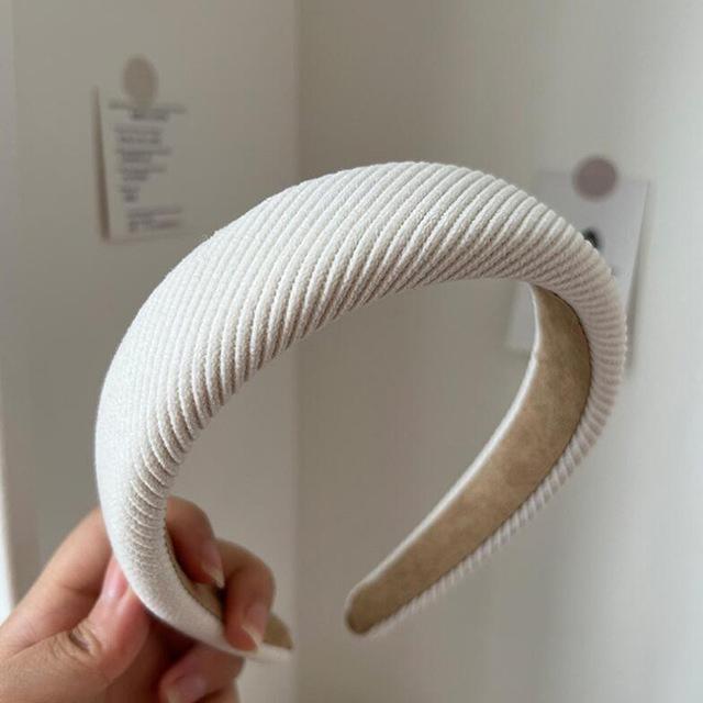 New Fashion Hair Hoop Hair Bands for Women Girls Solid Color Twilled Headbands Designer Wide Hairband Hair Accessories Headwear