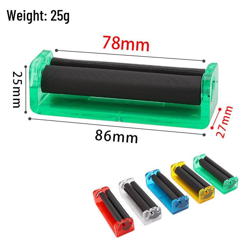 Portable Manual Plastic Cigarette Roller - Easy To Use Hand-Rolled Cigarette Machine