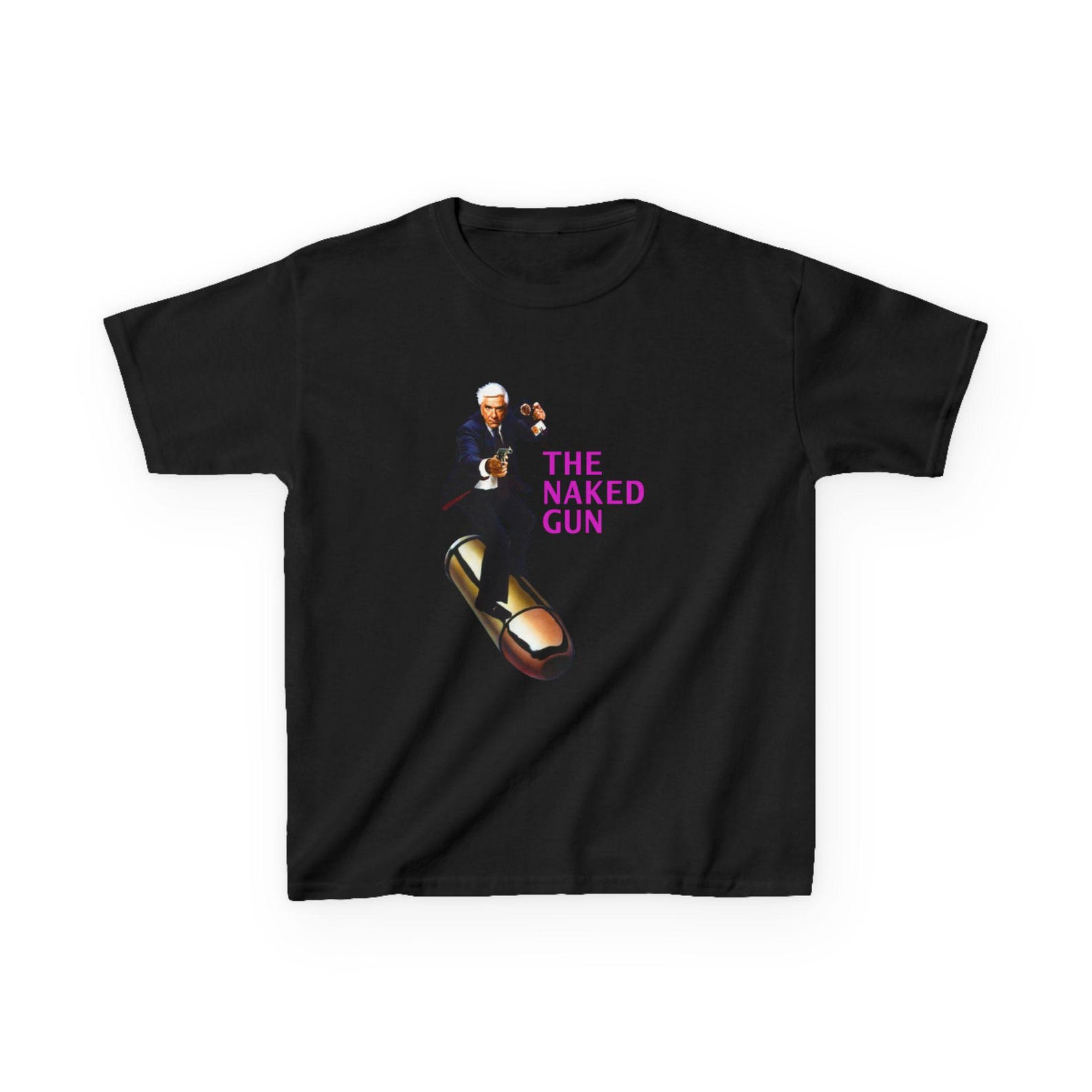 The Naked Gun Youth T shirt, Kids Detective Movie Tee, Classic Comedy Shirt, Film Buff Gift 140