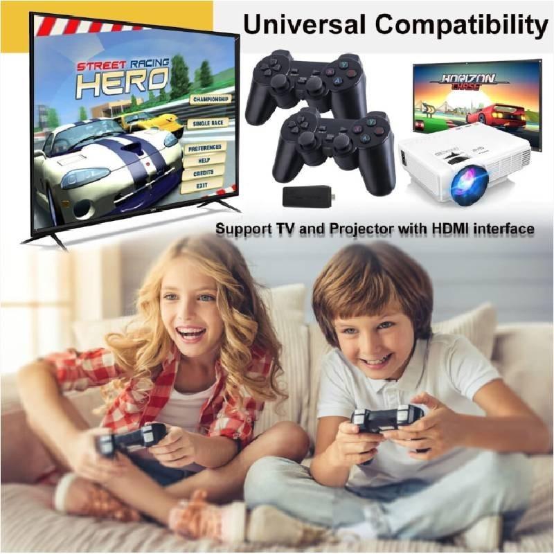 M8 Nostalgic Game Machine Featuring 64gb Memory Wireless Hdmi For Home Entertainment