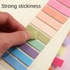 200PCS Page Markers Sticky Note Page Labels Reusable File Index Sticker Tabs Waterproof File Flags Morandi Stickers BQB02