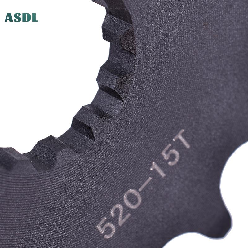 Front Sprocket 520 15T for CF Moto 650 MT 700 CF-X For Kawasaki 400 Ninja EN EX KLE 650 ER-6f Z650 W800 KX250 For Suzuki SV650