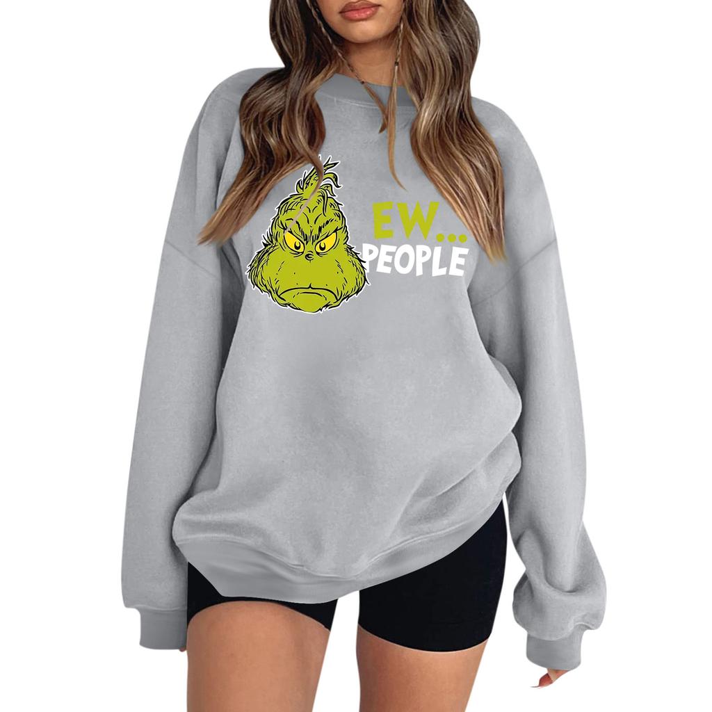 Dámská mikina Colorblock Dlouhý rukáv Kulatý výstřih Neformální Pohodlné Volné Lehká dámská mikina