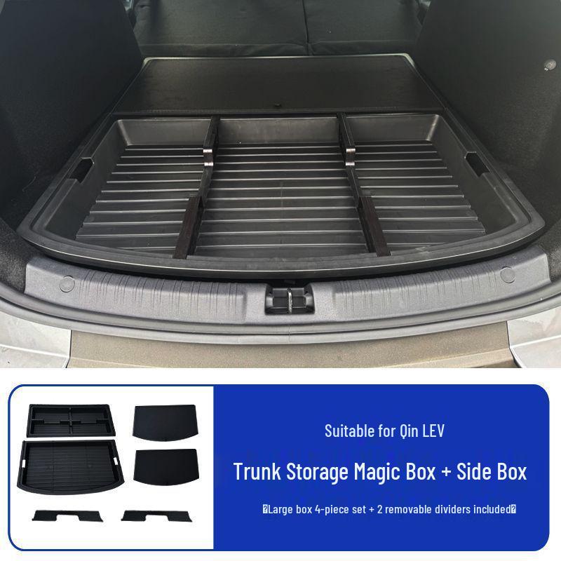 

Qin L-EV Electric Tailgate Organizer: Trunk Bed Box Accessories