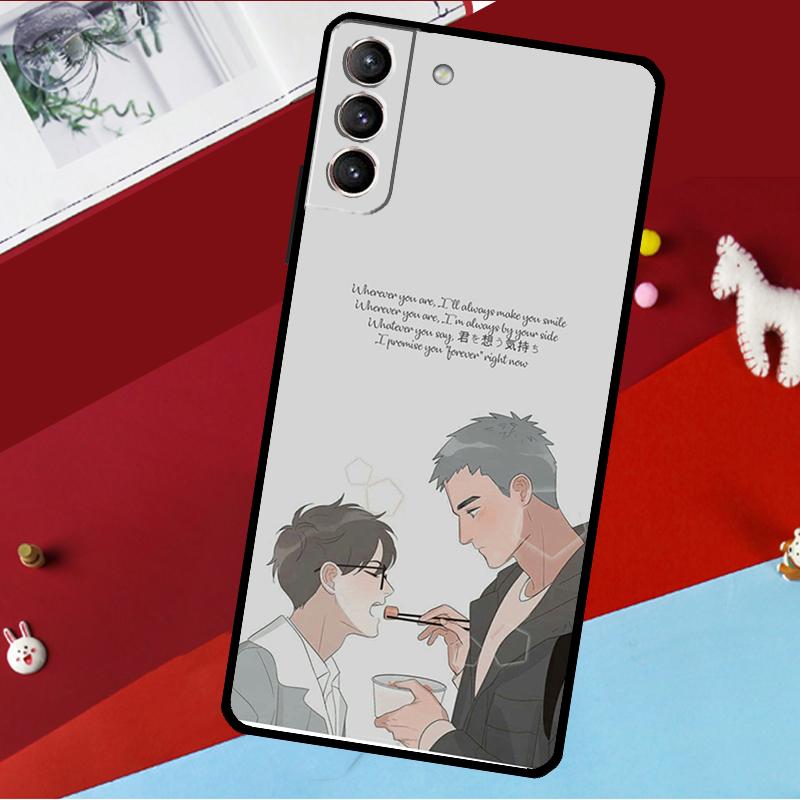 HERE YOU ARE manga Funda For Samsung Galaxy S26 Ultra S24 S22 S23 S25 Plus S20 S21 FE S9 S10 S25 FE Phone Case