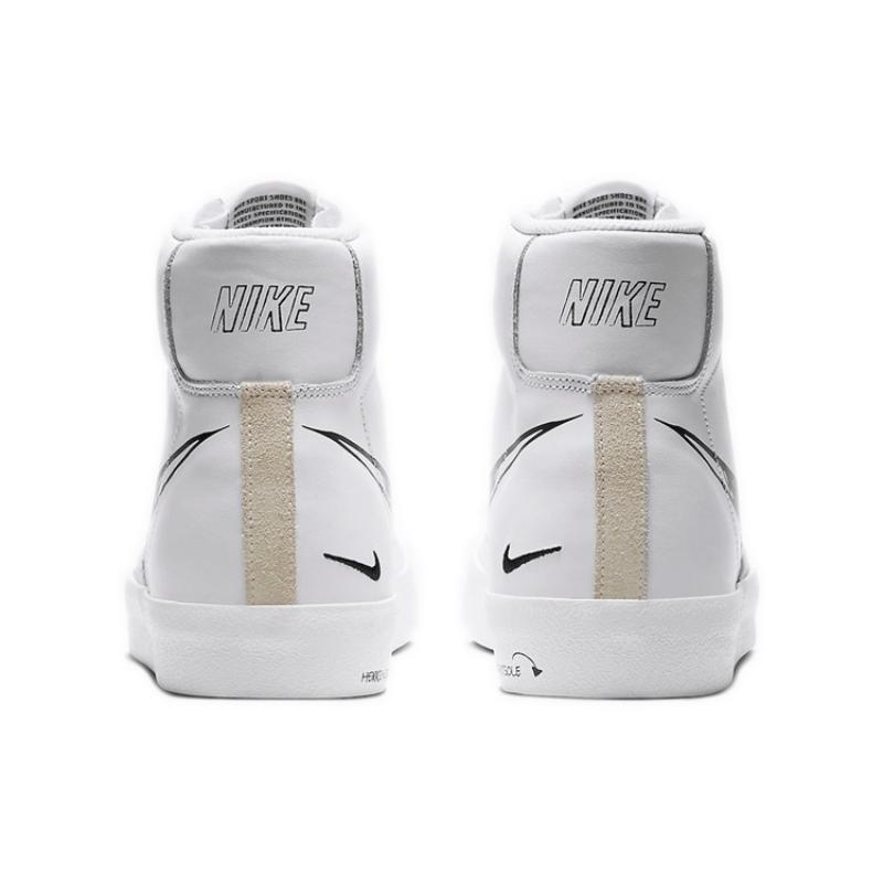 Nike Blazer Mid 77 Sketch - Black Sneakers Skateboard Shoes CW7580-101