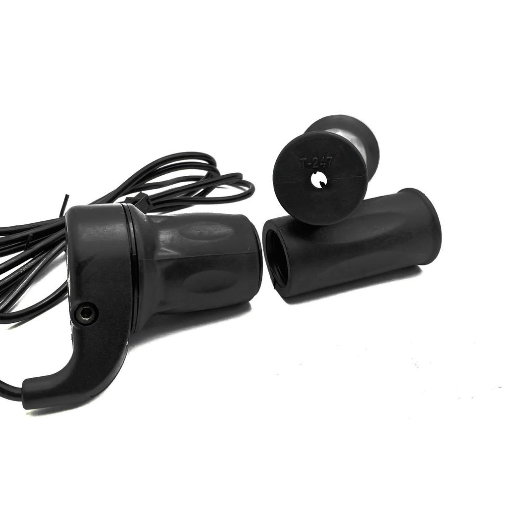 Premium Hand Throttle for E Bikes Enhanced Compatibility & Signal Wire