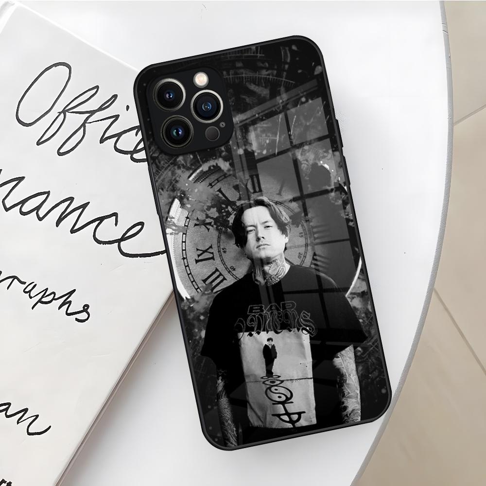 Music Bad Omens Design Phone Case for Iphone 17 16 Air 15 14 12 11 13 Pro Max Mini X Xr Xs Se Puls glass Cover