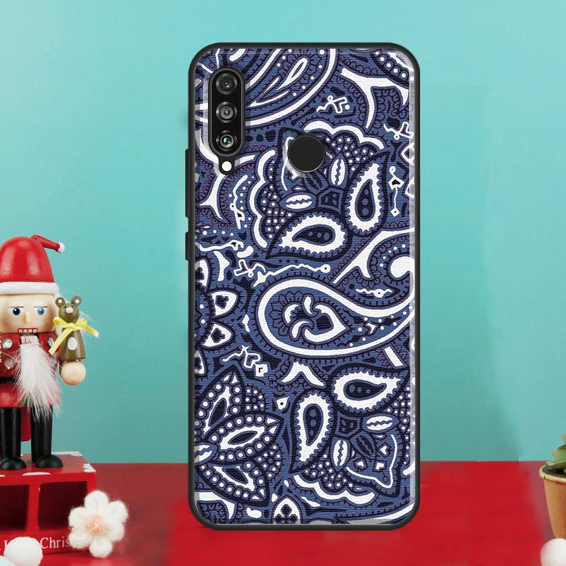 Bandana Seamless Pattern For Huawei Nova 12i 12s 11i 5T Y90 Y70 Y60 Y61 Y91 Y72 9 10 SE P60 Pro P20 P30 P40 Lite Case