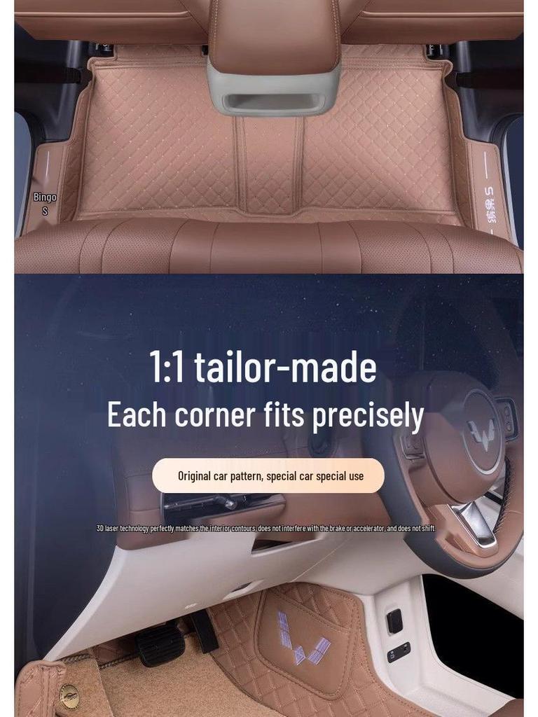 Fits 26 Wuling Bingo S Models: Custom Floor Mats & Interior Accessories