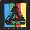 Palace Felpa con Cappuccio Tri-Emb Nera Uomo P22HD103