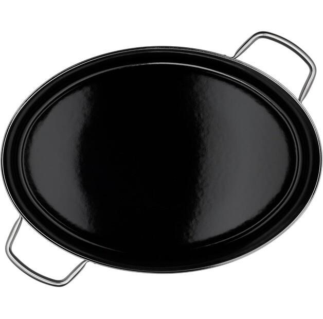 Жаровня WMF Fusiontec минеральная со стеклянной крышкой 36×25 см 8,1 л роза (3201111937)