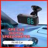 3in1 GPS Car Digital Speedometer Digital Clock Vehicle Speed Meter  Safe Travel