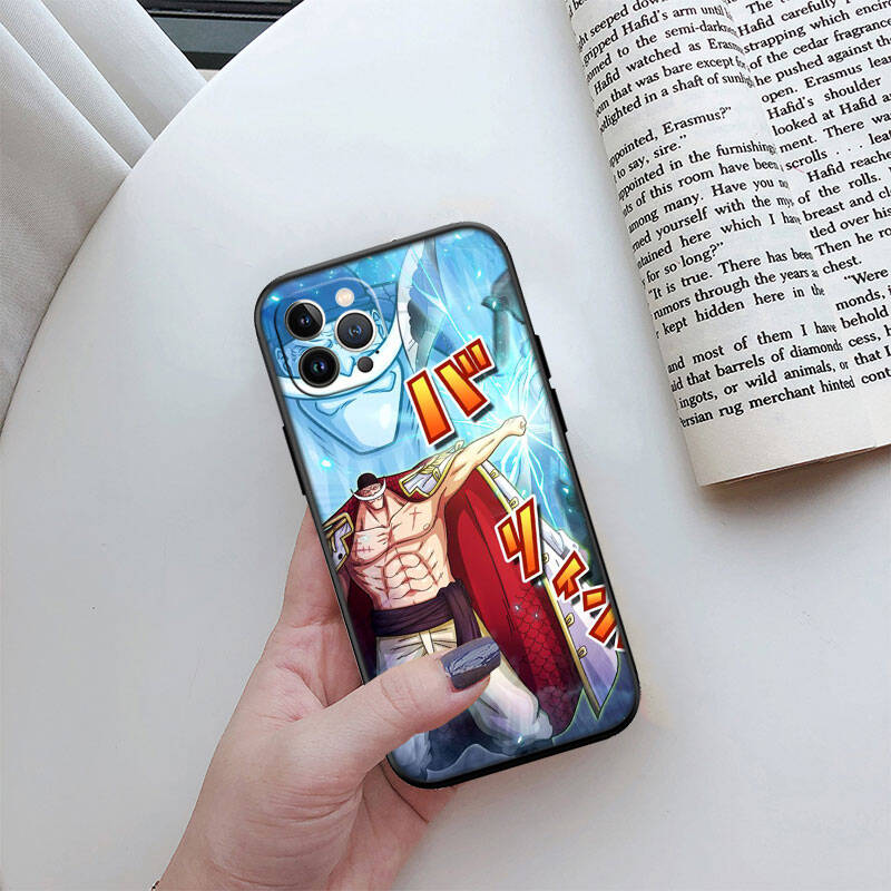 MH115 One Piece Edward Newgate Phone Shell Case for iPhone 7 8 11 12 13 14 15 16 17 16E XS Pro Max XR X SE Air