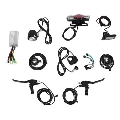Elektro-Fahrrad-Umbausatz 36V 48V Universal 17A Controller GD01 Panel Daumengas Licht Kit