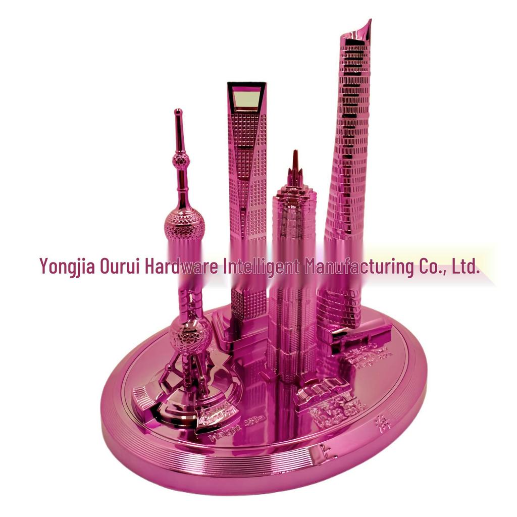 Shanghai Wahrzeichen Modellset: Orientalischer Perlturm & Jin Mao Turm Souvenir