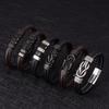 Leather Bracelet Vintage Leather Bracelet Stainless Steel Bracelet Bracelet Wholesale