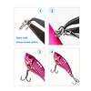 50Pcs Stainlesss Steel Split Rings Assorted Fishing Tackle Fishing Rings for Blank Lures Crankbait Hard Bait Fishing Accessoies