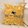 Fashion Design EEtroS Cushion Cover Short Plush Doublesided Print Square Throw Pillow Covers Sofa Home Cushion Decor