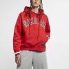 Nike Casual Sports Fleece Lined Thermal Pullover American Sweatshirt Men's Red AR1818-657