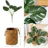 Faux Green Plant Monstera Deliciosa Liebm Leaves For Home Office And Stylish Decor